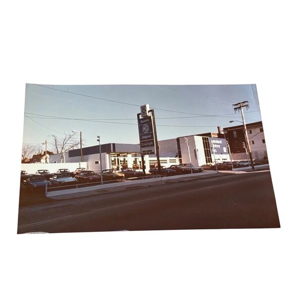 VTG Jaguar MG Triumph Austin Rover Dealer Photos Memphis TN 1970s Car Ephemera - Picture 7 of 9
